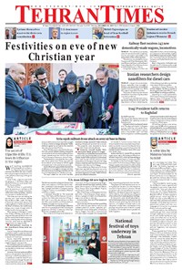 تصویر جلد کتاب Tehran Times - Mon December ۳۰, ۲۰۱۹