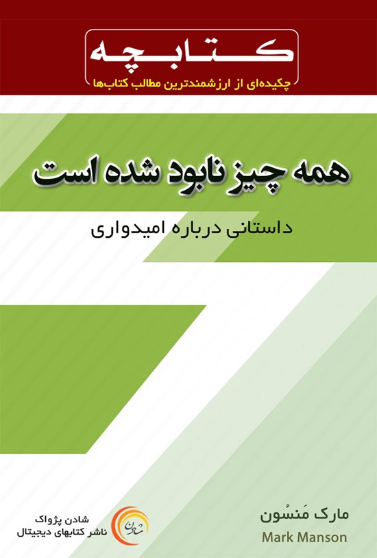 تصویر جلد کتاب همهچیز نابود شده است