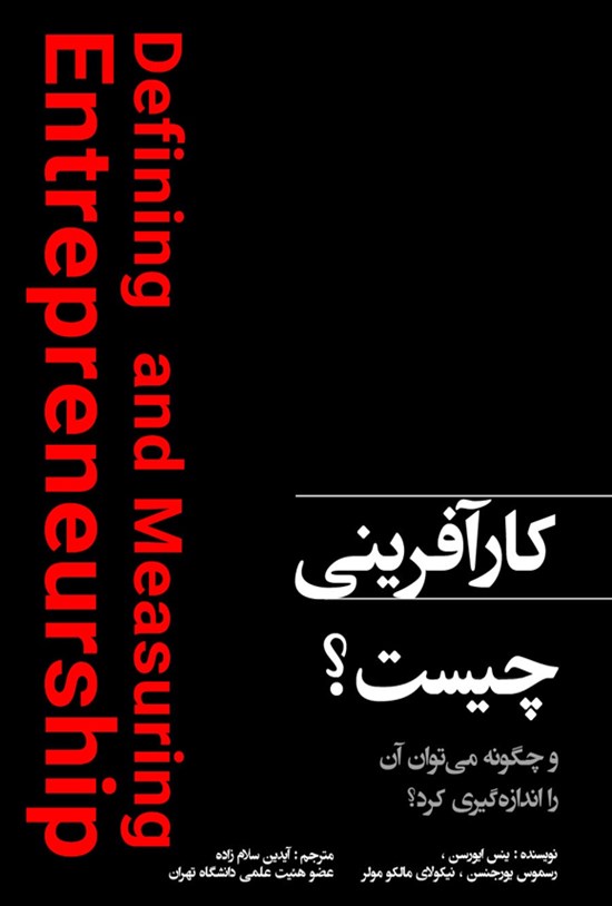 تصویر جلد کتاب کارآفرینی چیست و چگونه میتوان آن را اندازهگیری کرد؟