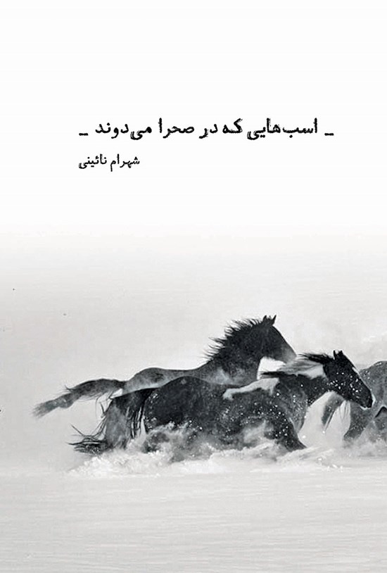 تصویر جلد کتاب اسبهایی که در صحرا میدوند