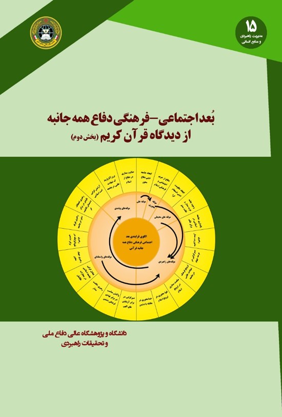 تصویر جلد کتاب بُعد اجتماعی - فرهنگی دفاع همهجانبه از دیدگاه قرآن کریم