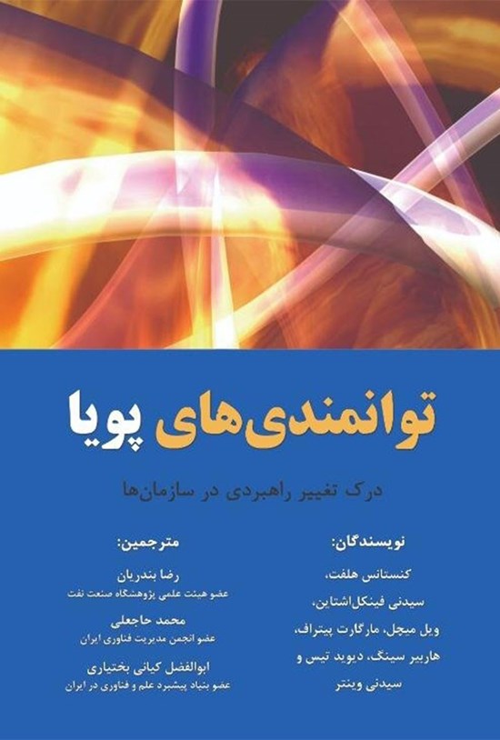 تصویر جلد کتاب توانمندیهای پویا