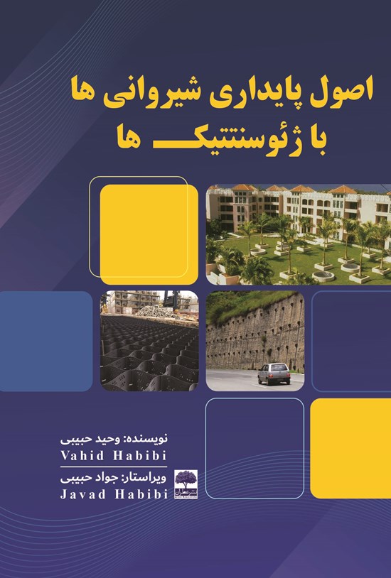 تصویر جلد کتاب اصول پایداری شیروانیها با ژئوسنتتیکها