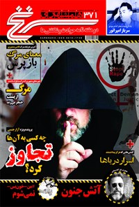 تصویر جلد کتاب دوهفتهنامه همشهری سرنخ ـ شماره ۳۷۱ ـ نیمه دوم شهریور ۹۹