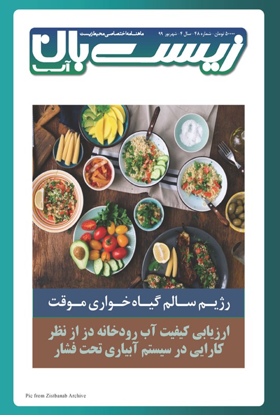 تصویر جلد کتاب ماهنامه زیستبان آب ـ شماره ۴۸ ـ شهریور ۹۹