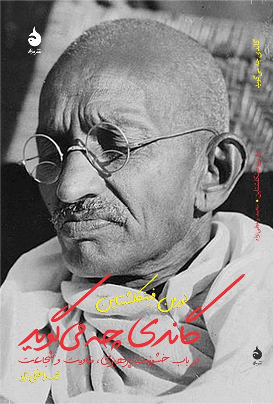تصویر جلد کتاب گاندی چه میگوید