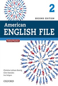 تصویر جلد کتاب American English File 2 SB+WB