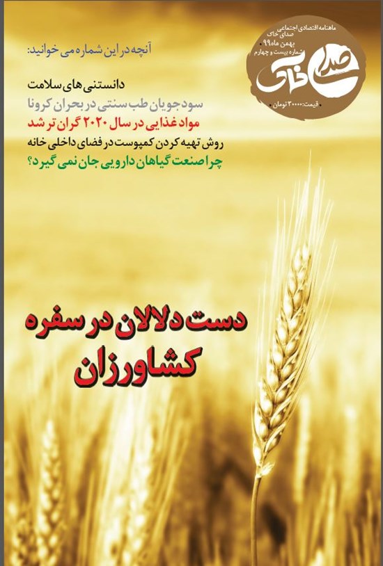 تصویر جلد کتاب ماهنامه صدای خاک ـ شماره ۲۴ ـ بهمن ۹۹