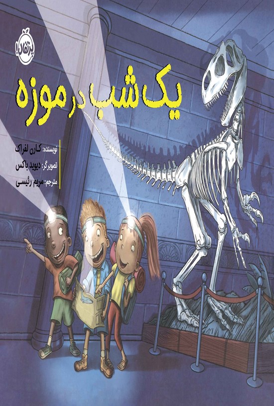 تصویر جلد کتاب یک شب در موزه