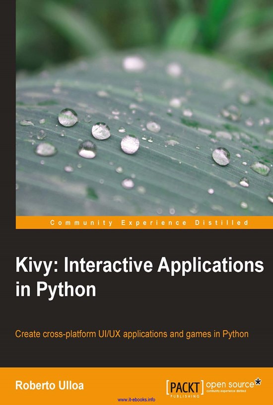 تصویر جلد کتاب Kivy, Interactive Applications in Python