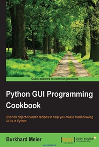 تصویر جلد کتاب Python GUI Programming Cookbook