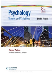 تصویر جلد کتاب Psychology Themes and Variations