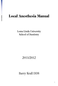 تصویر جلد کتاب Local Anesthesia Manual