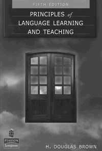 تصویر جلد کتاب principles of language learning and teaching