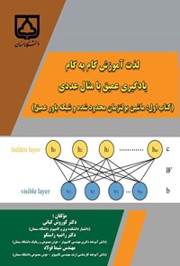 تصویر جلد کتاب لذت آموزش گام به گام یادگیری عمیق با مثال عددی؛ کتاب اول